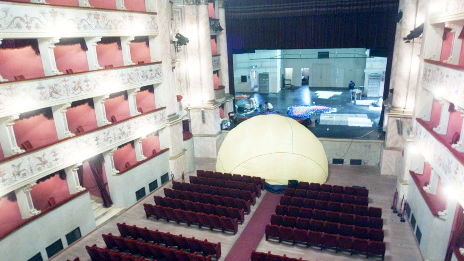 Il teatro dei Rinnovati di Siena