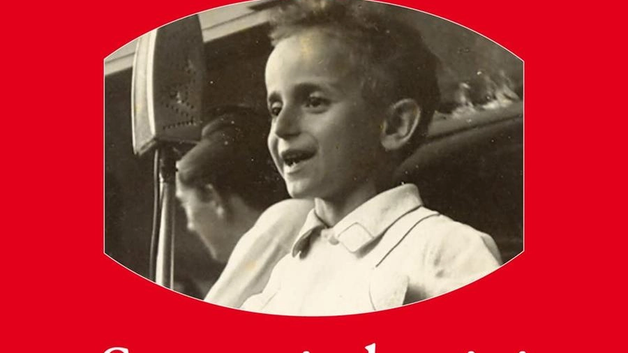 Piero Nissim da bambino. Dalla copertina dei 'Sonetti ebraici'