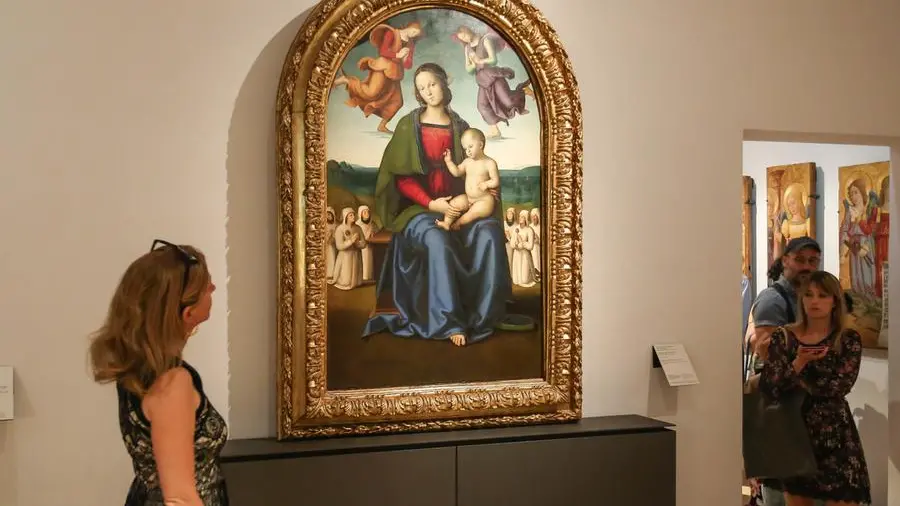 Alcune delle sale della 'nuova' Galleria 