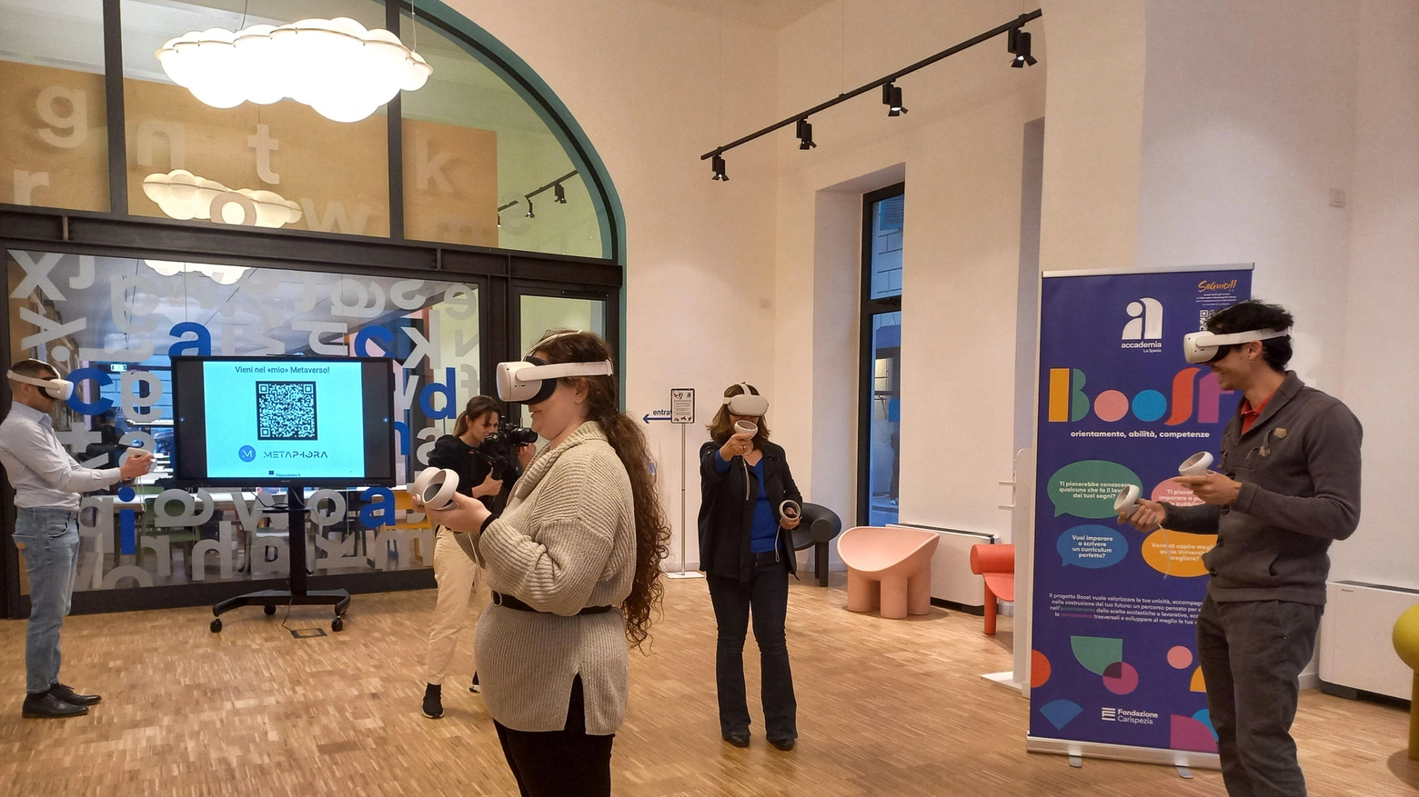 Accademia, per crescere insieme Lo spazio di Fondazione Carispezia Accademia, per crescere insieme Lo spazio di Fondazione Carispezia