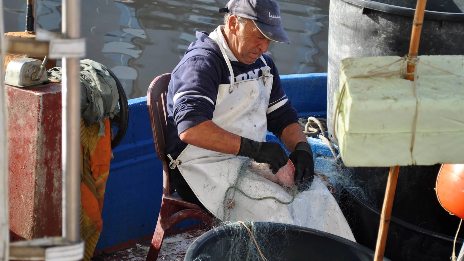 Un pescatore di Viareggio
