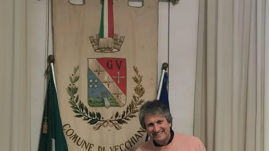 Il sindaco di Vecchiano Massimiliano Angori