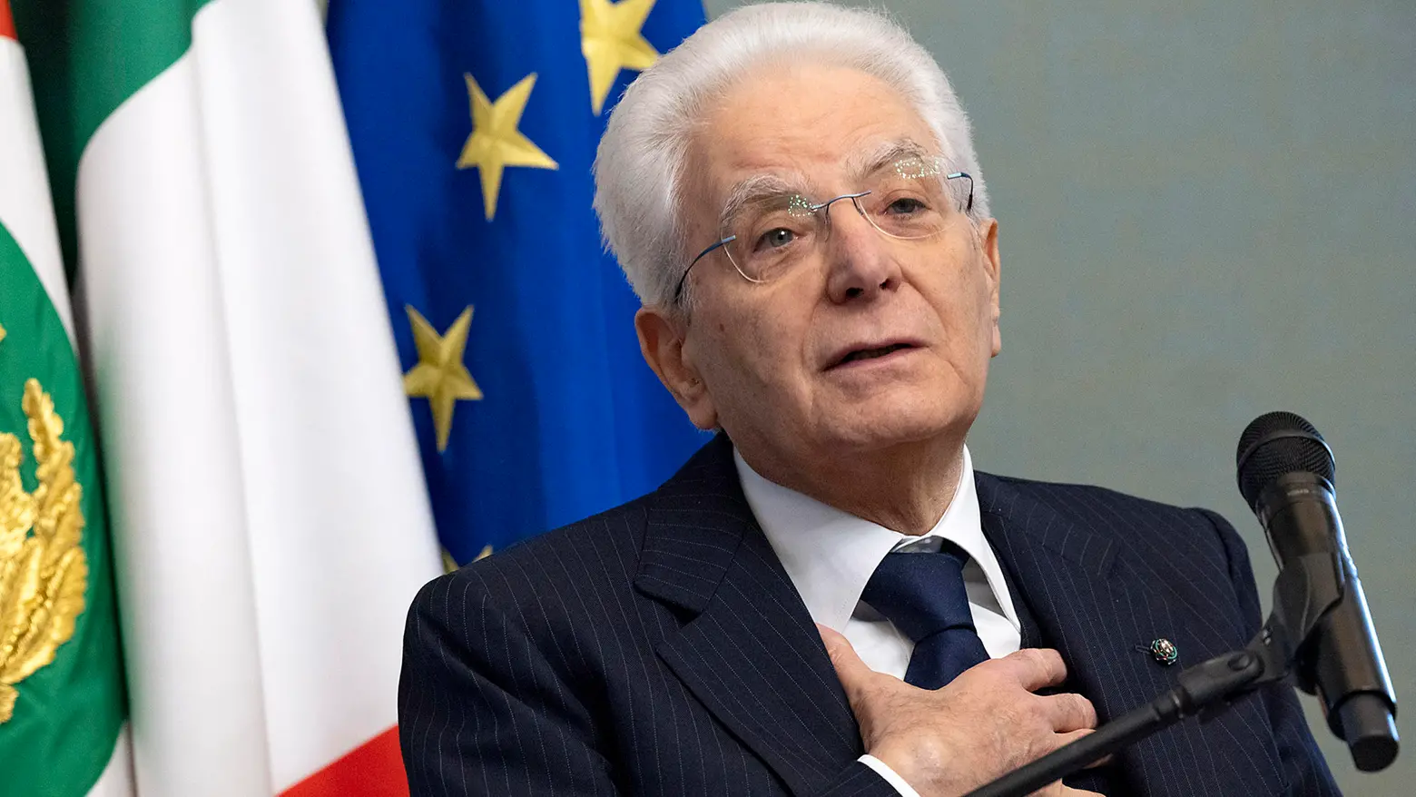 Sergio Mattarella (Foto di Paolo Giandotti)