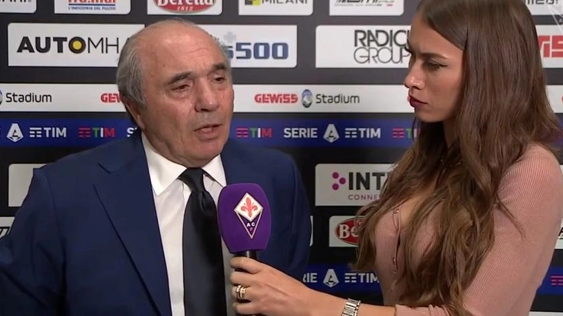 Commisso durante l'intervista sul sito ufficiale viola (dal sito di Acf Fiorentina)