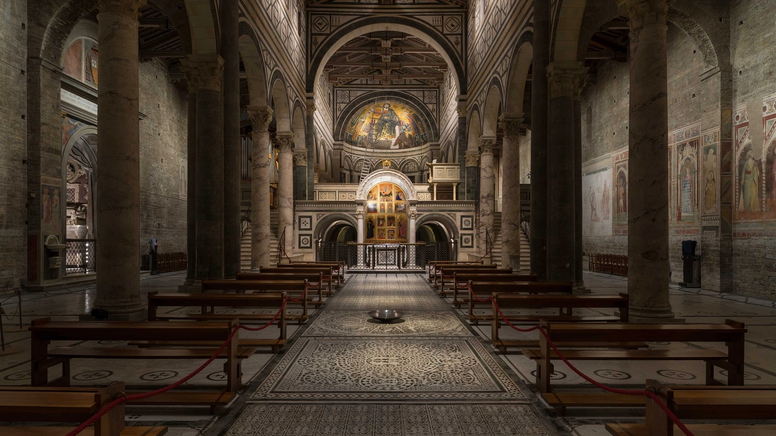 Nuova illuminazione per la basilica di San Miniato