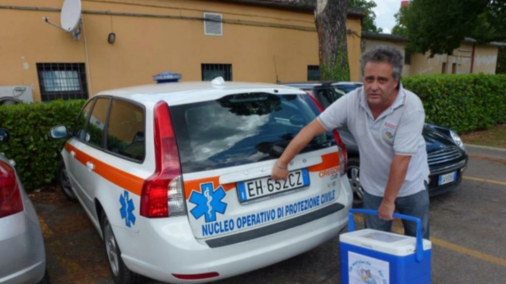 Massimo Pieraccini, presidente del Nopc, il Nucleo operativo di protezione civile, l’associazione di Firenze specializzata in logistica dei trapianti Massimo Pieraccini, presidente del Nopc, il Nucleo operativo di protezione civile, l’associazione di Firenze specializzata in logistica dei trapianti