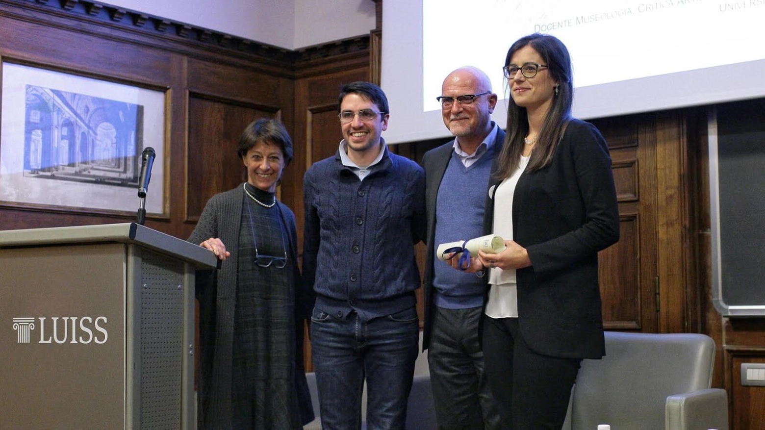 Un momento della premiazione Un momento della premiazione
