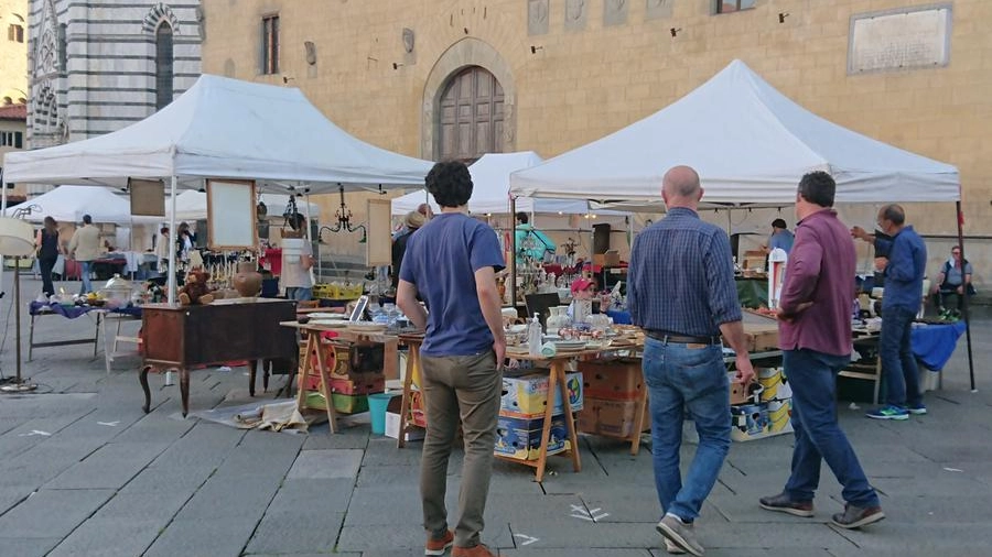 Ad agosto due appuntamenti con il mercato antiquario nel centro storico di Pistoia