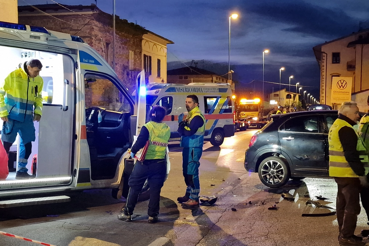 I soccorsi dopo l'incidente (FotoCastellani)
