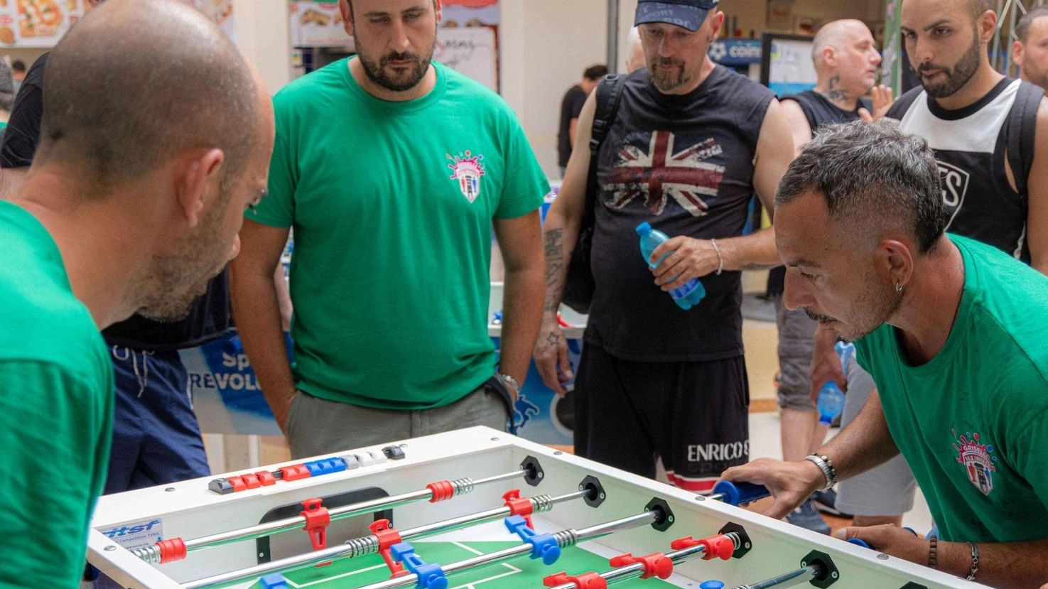 Lucca in Champions League. Campioni di calcio balilla
