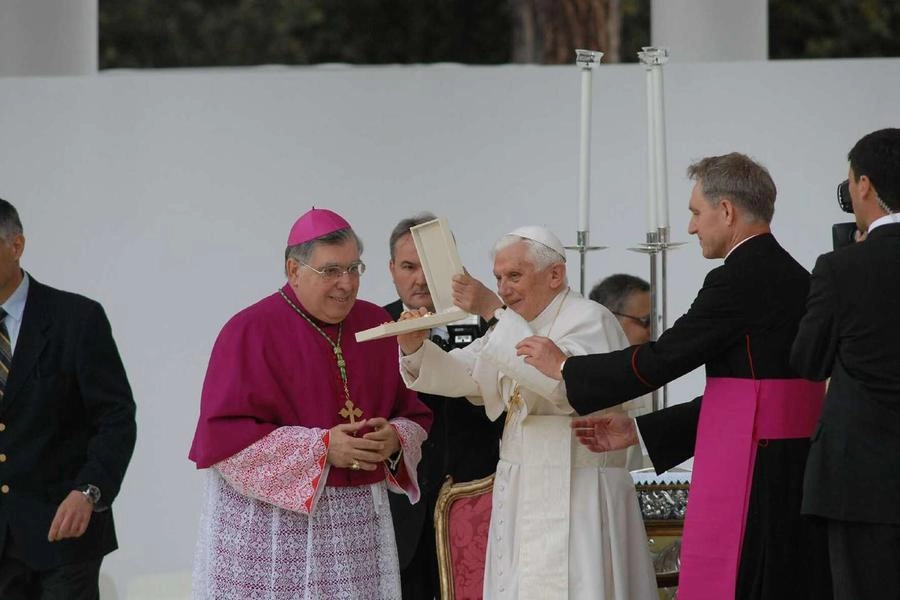 Papa Benedetto XVI a Arezzo