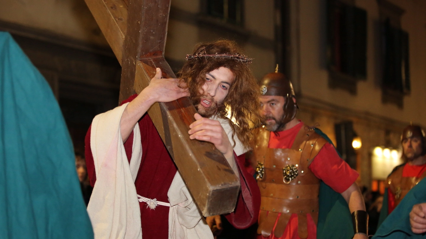La rievocazione della Passione di Cristo a Grassina (foto Germogli)