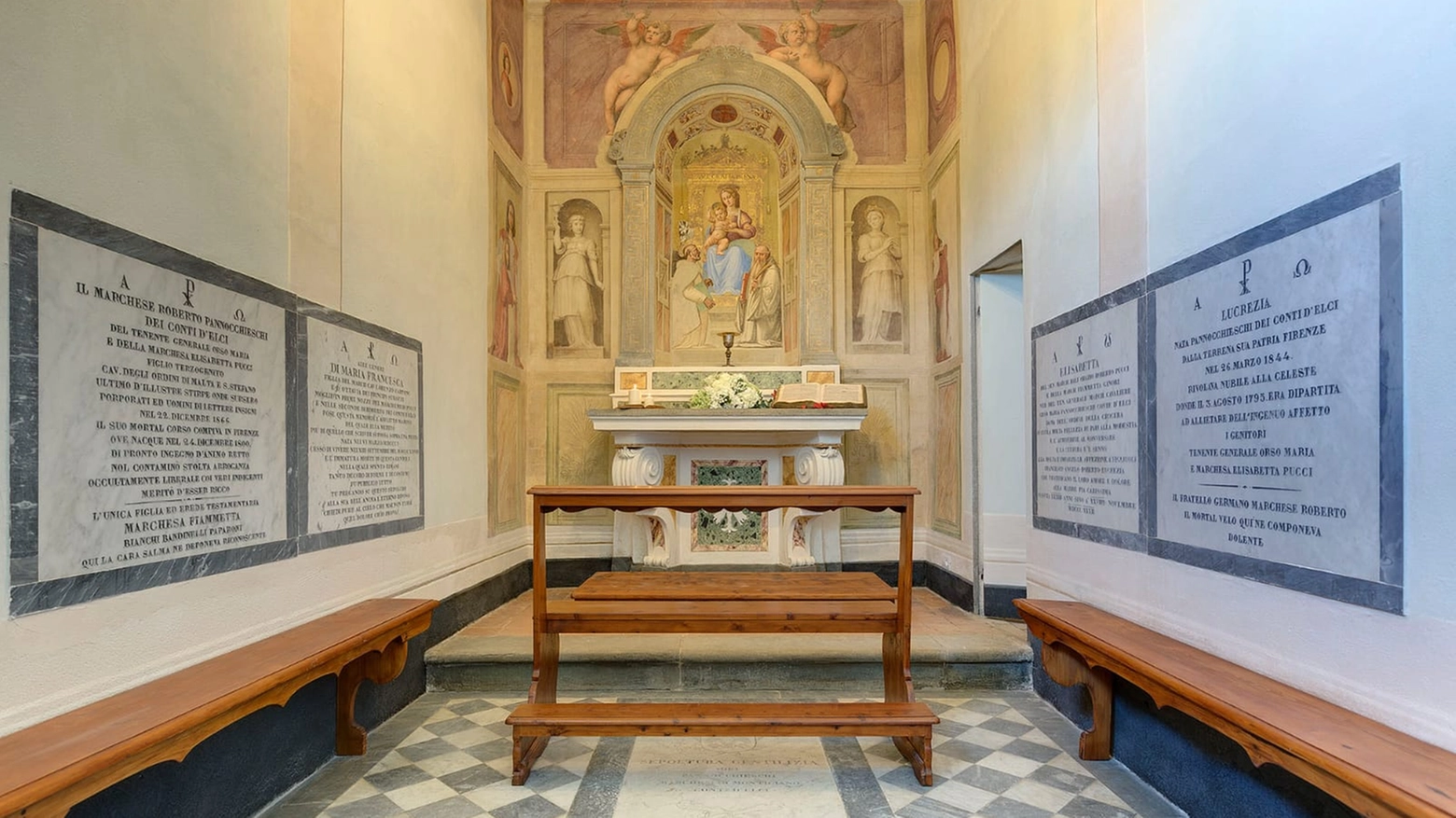 La Cappella del Ghirlandaio che sarà aperta al pubblico il 9 novembre