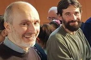 Don Samuele Biondini (a sinistra) e Don David Tacchini 