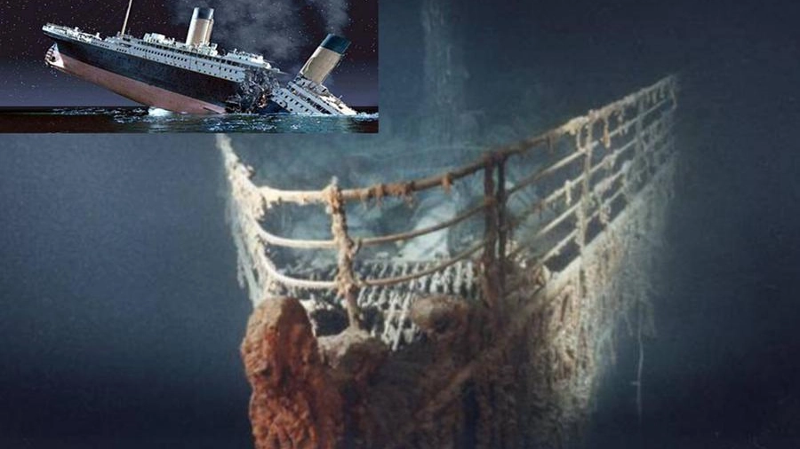 Il relitto del Titanic