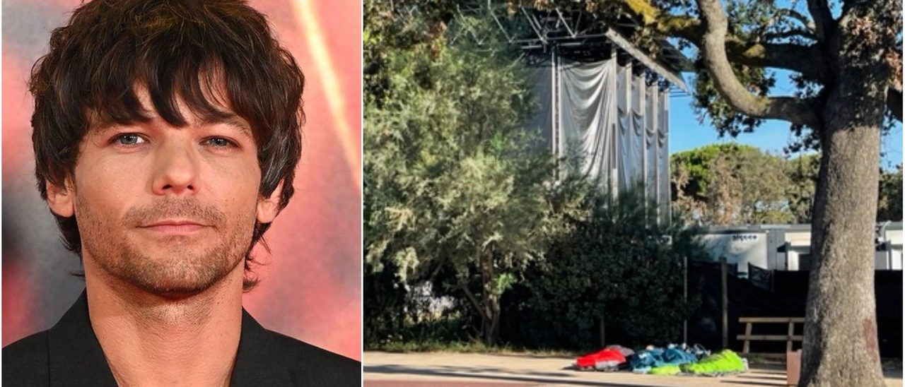Louis Tomlinson in Toscana, fan in coda 12 giorni prima del concerto