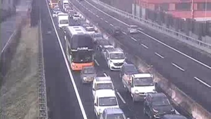 Traffico sulla Firenze-Mare dopo un incidente Traffico sulla Firenze-Mare dopo un incidente