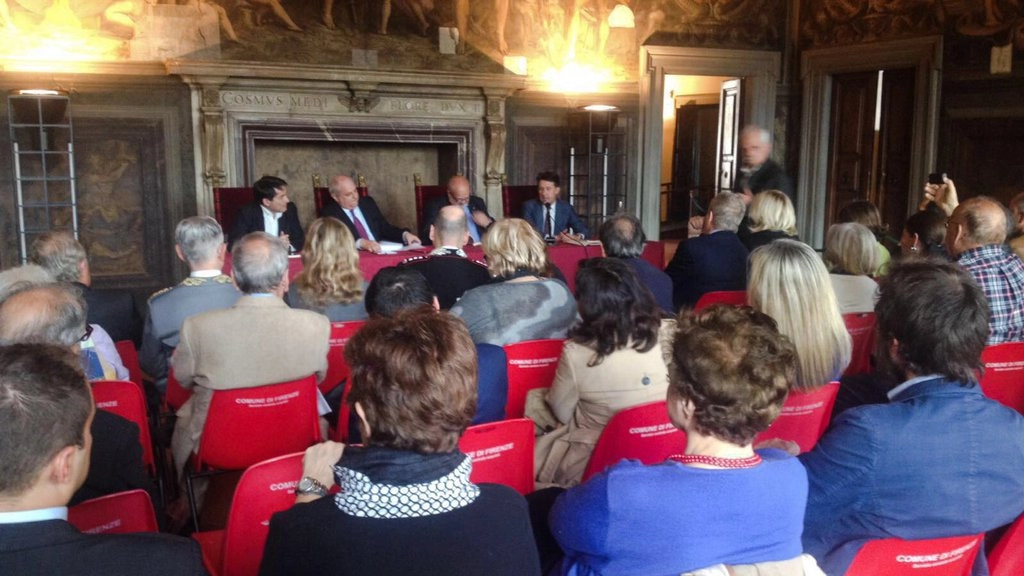 La presentazione del libro di Mario Giro a Palazzo Vecchio 