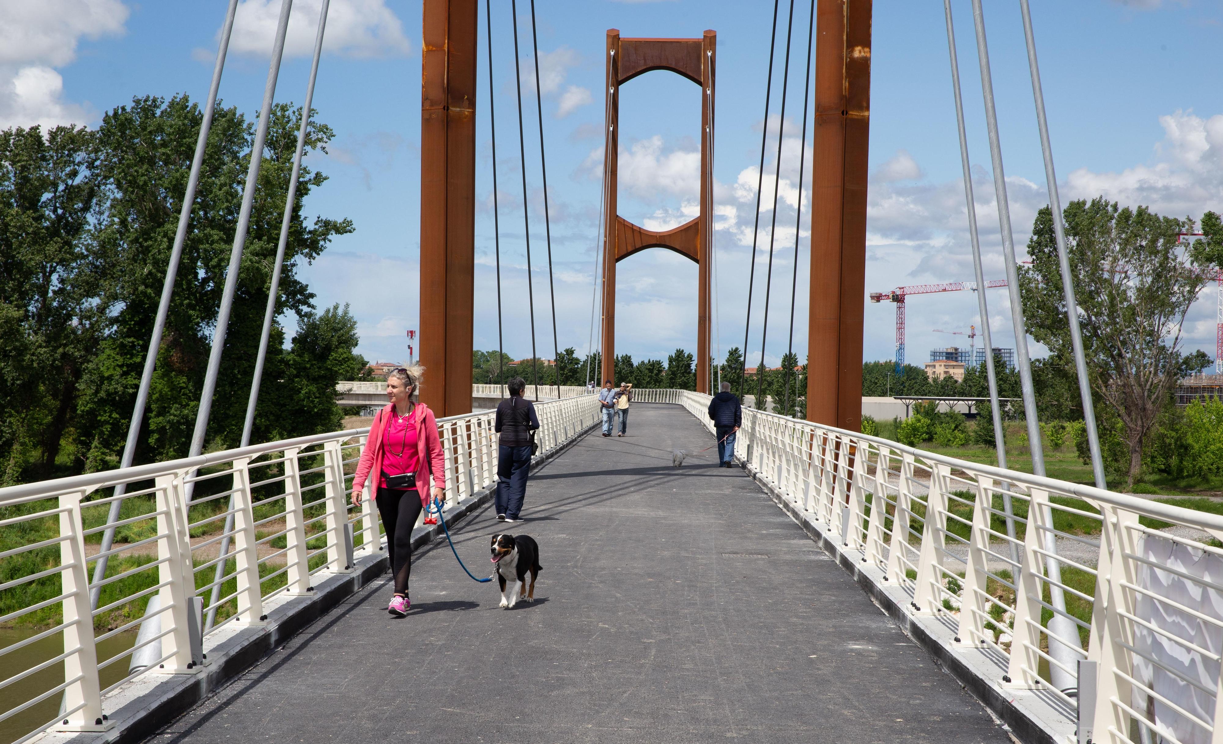 Aperto il ponte Riglione-Cisanello Il nostro Brooklyn, ma ci voleva