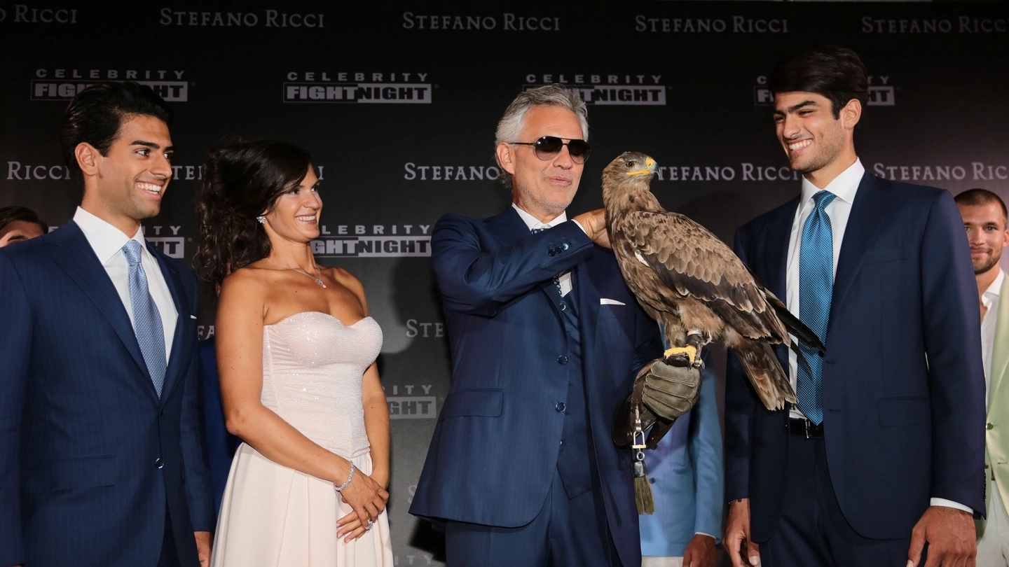 Firenze, Andrea Bocelli protagonista della Celebrity Fight Night (New Press Photo)