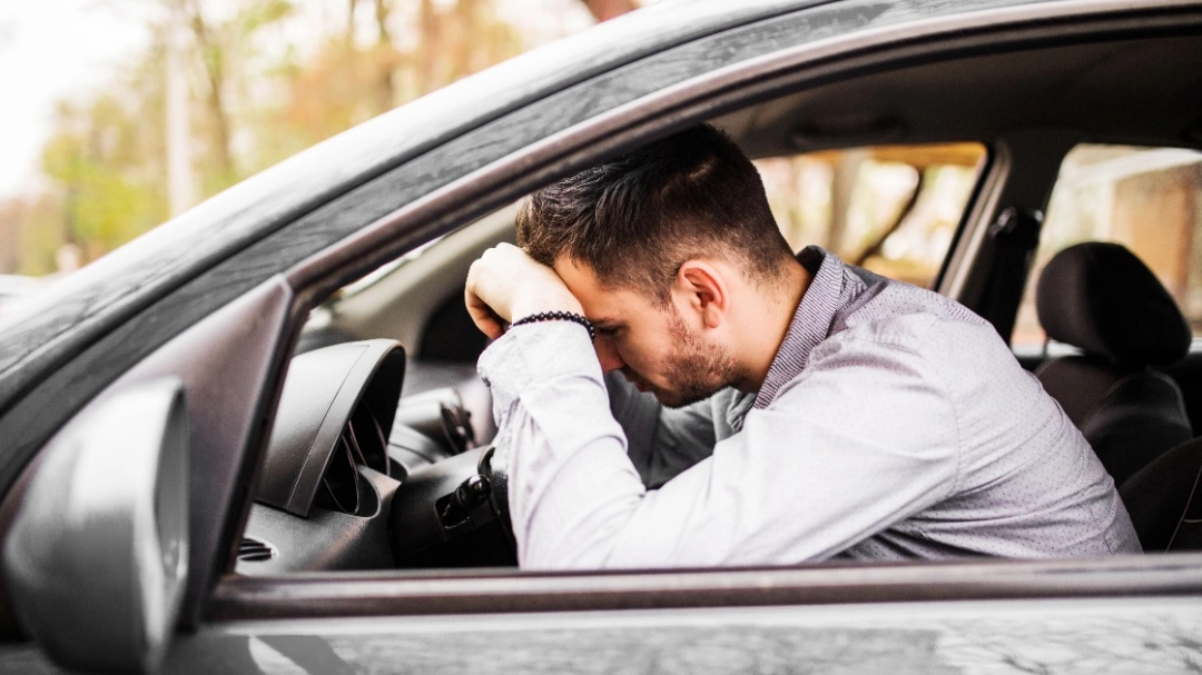 Fermi in auto per gli ingorghi