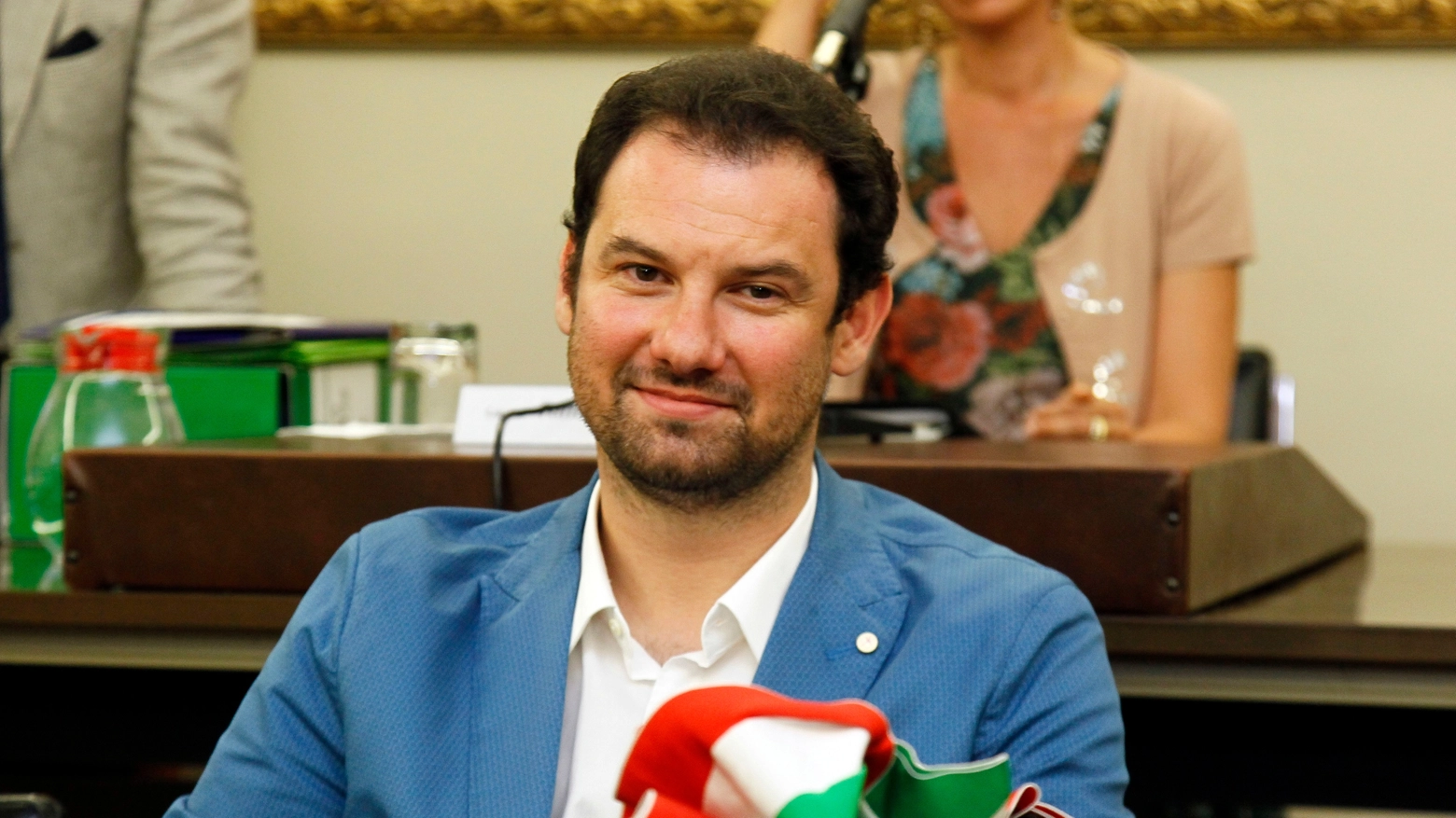 Il sindaco di Castelfiorentino, Alessio Falorni