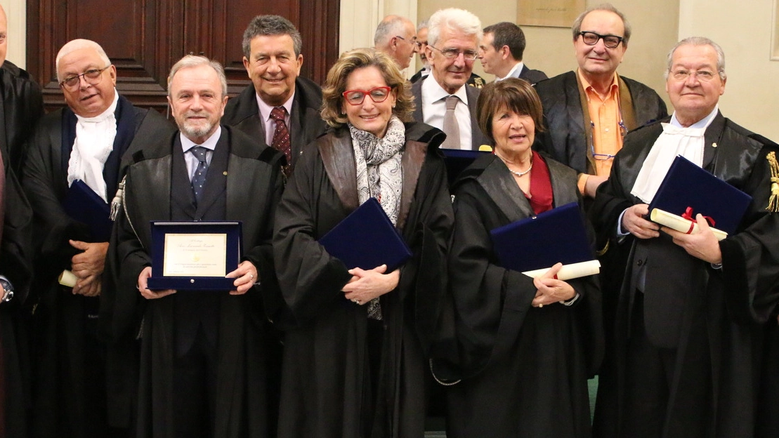 Alcuni degli avvocati premiati (fotoservizio di Valtriani)