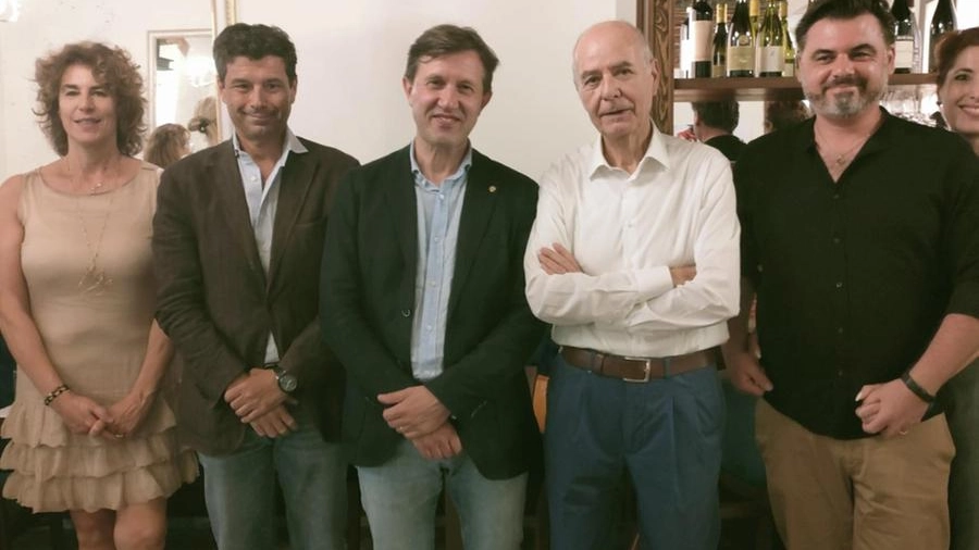 Il sindaco Nardella con il presidente ATT Spinelli e il presidente Borgognissanti Carabba