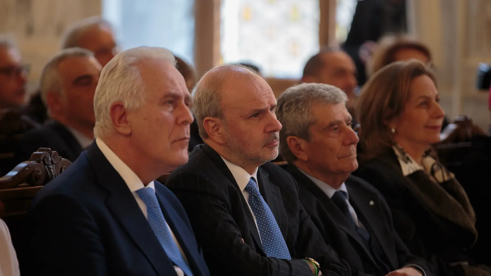 Il ministro della Sanità Orazio Schillaci all'inaugurazione anno accademico (foto Valtriani)