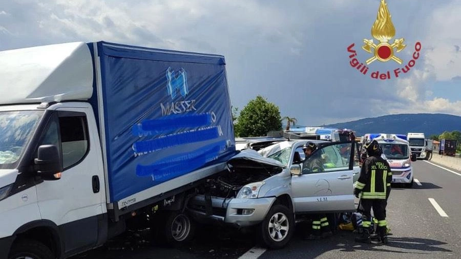 L'incidente sulla A11 a Pistoia