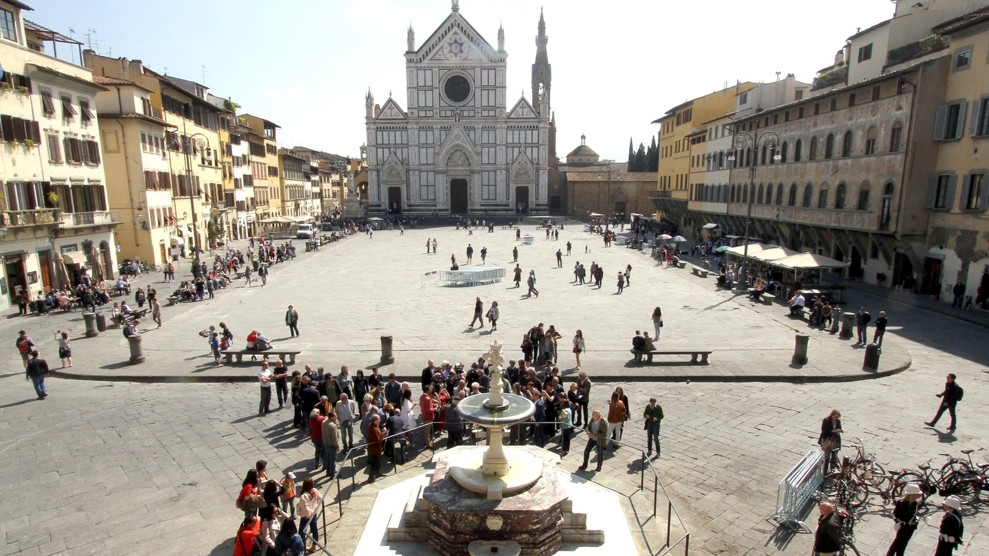 La fontana tornata all'antico splendore