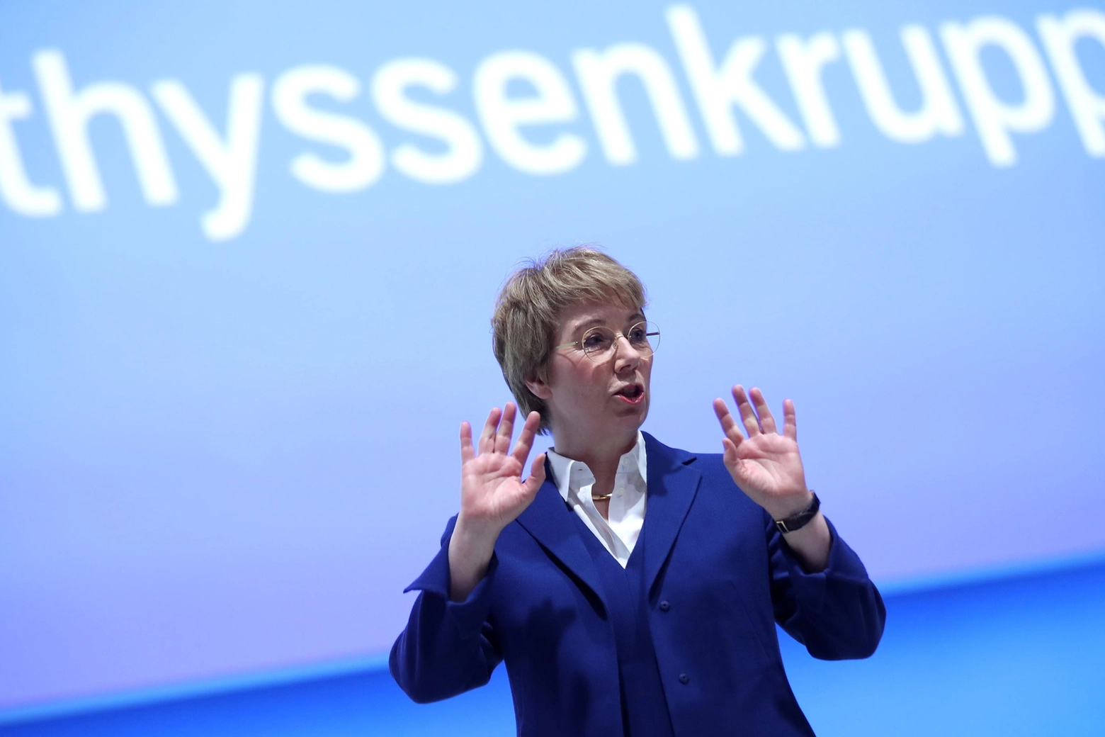 Martina Merz, ceo di ThyssenKrupp 