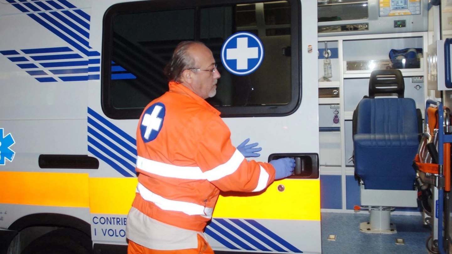 Un'ambulanza per la rianimazione