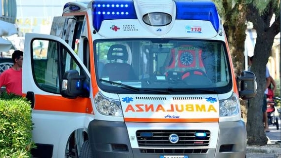 Un'ambulanza: foto di repertorio