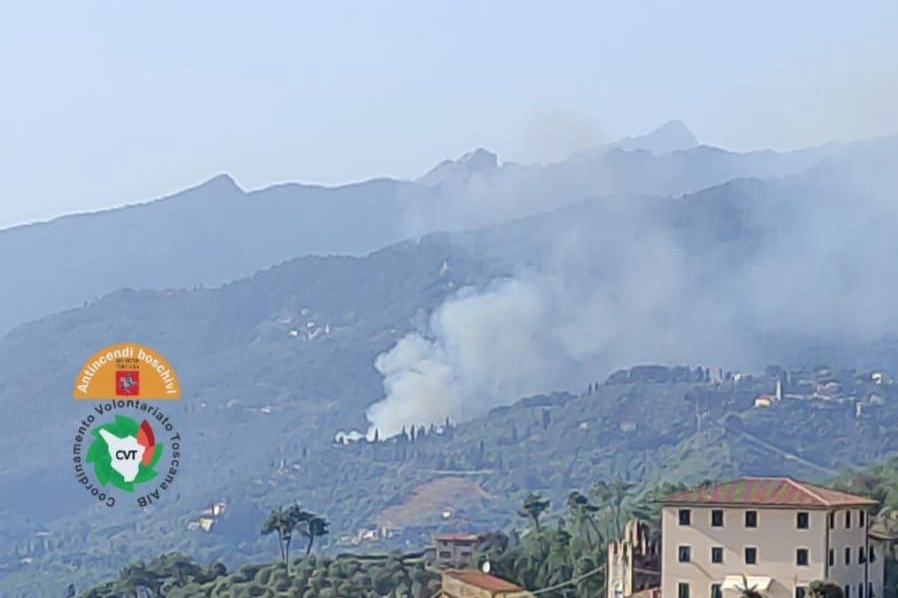 L'incendio a Valdicastello