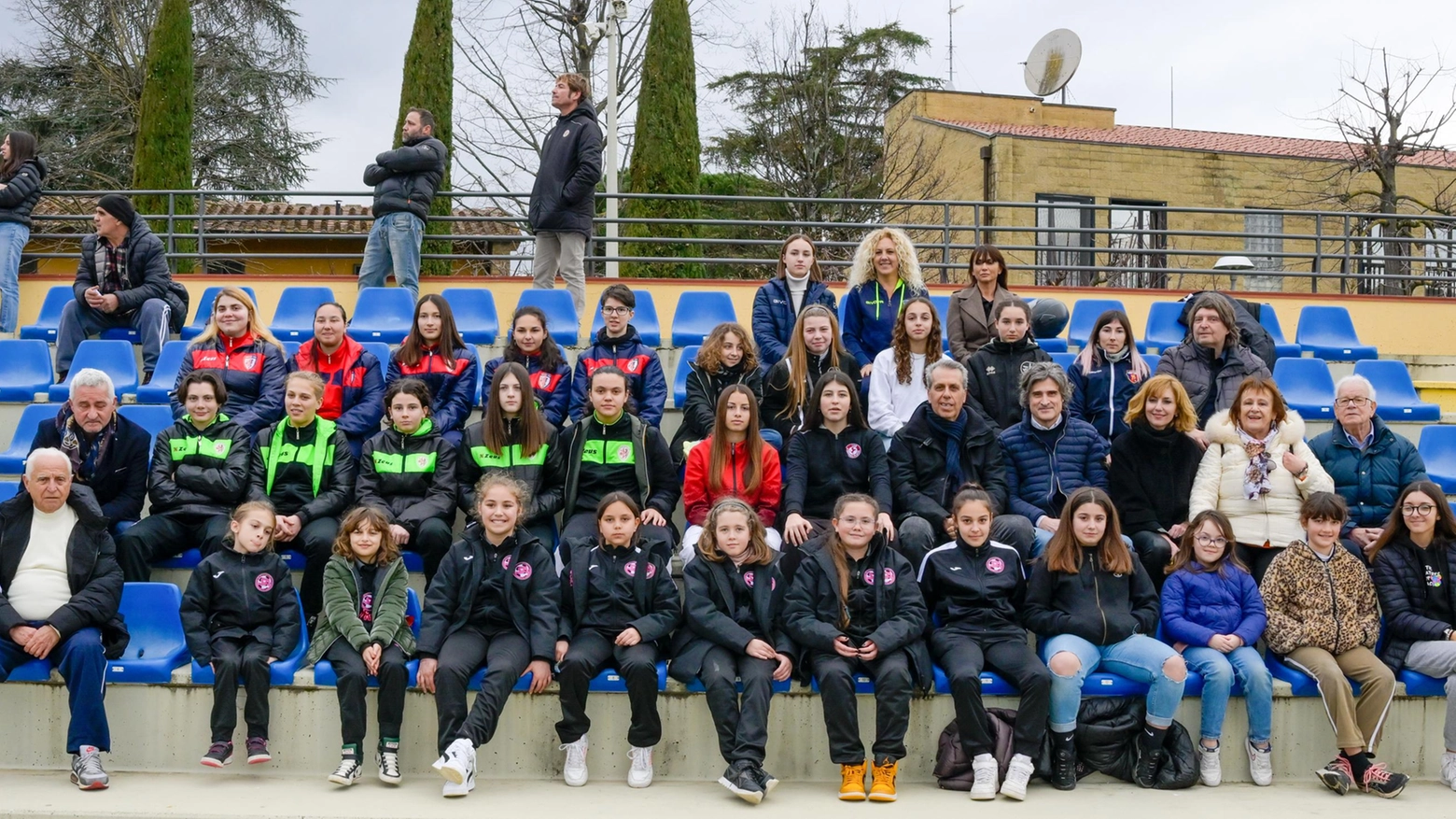 La giornata tutta rosa Che festa a Coverciano La giornata tutta rosa Che festa a Coverciano