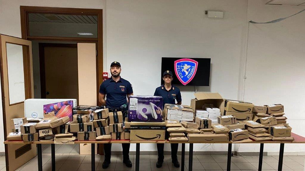 Il valore della merce si aggira intorno ai 70mila euro