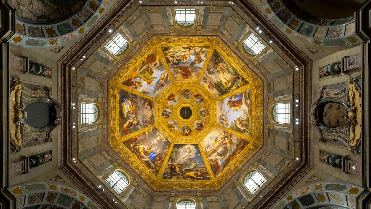 Cappelle Medicee, volta della Cappella dei Principi