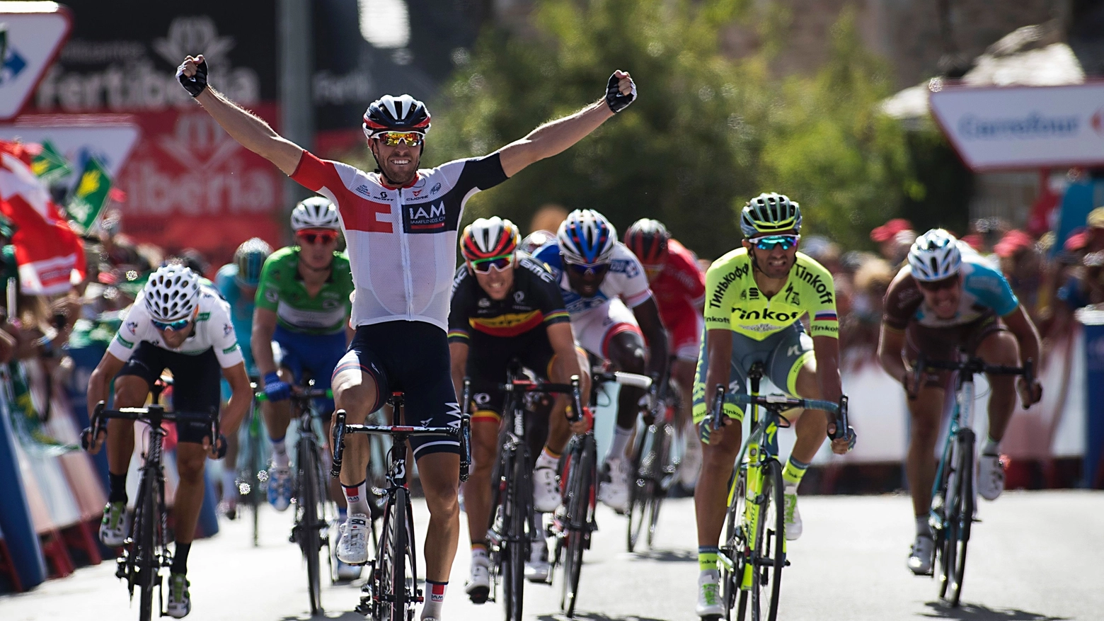 Bennati secondo dietro Van Genechten alla Vuelta