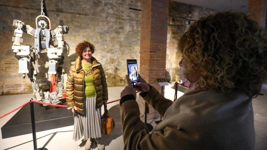 L’inaugurazione di una mostra al museo Leonardiano di Vinci (Gasperini/FotoGermogli)
