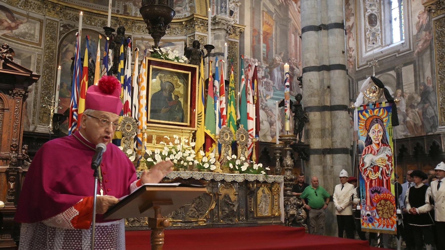 Il discorso dell'arcivescovo in Duomo 