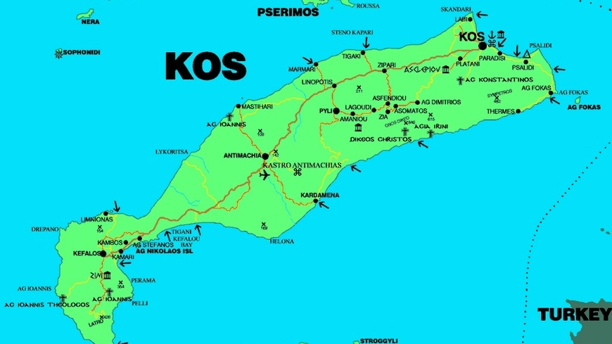 L'isola di Kos