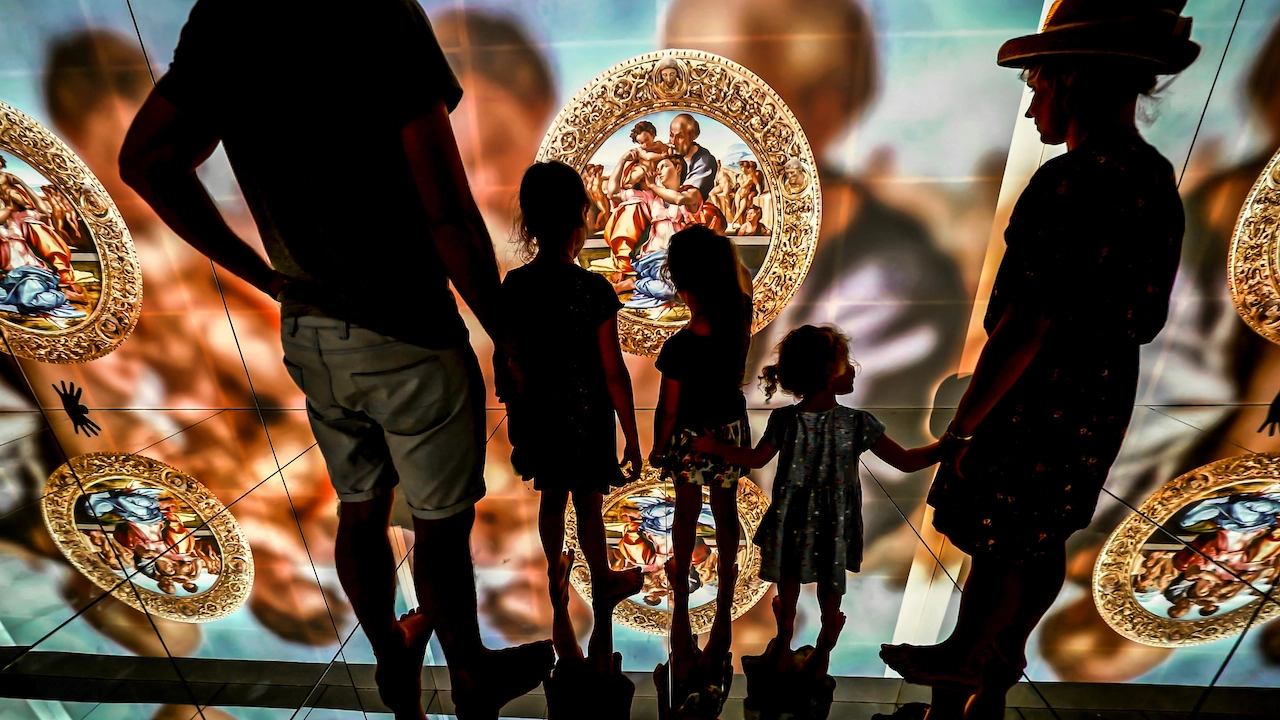 Michelangelo Rapito, mostra immersiva