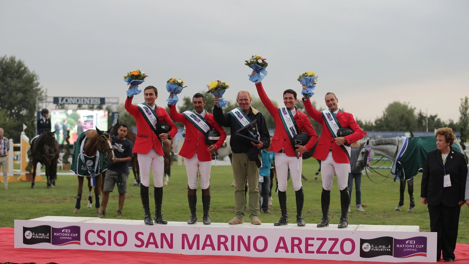 Italia campione ad Arezzo in Coppa delle Nazioni
