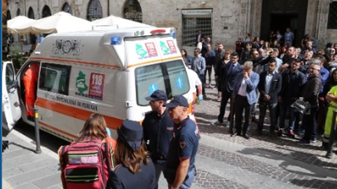 Piazza Matteotti ai tempi dell'accaduto Piazza Matteotti ai tempi dell'accaduto