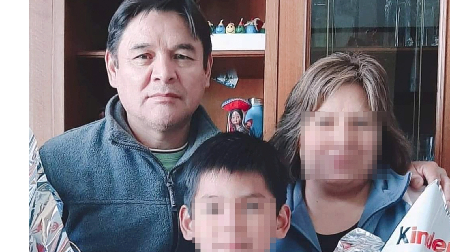 Eloy Baca Eslava con la famiglia Eloy Baca Eslava con la famiglia