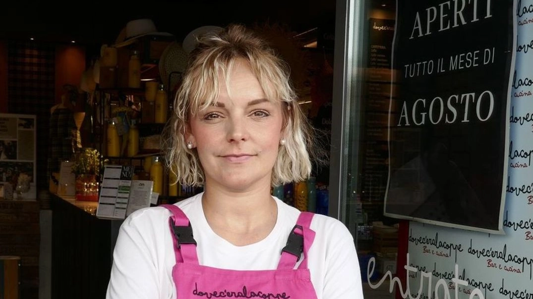 Justyna Pawlowska, titolare del bar