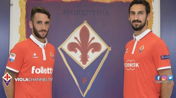 La nuova terza maglia della Fiorentina (Foto Violachannel.tv)