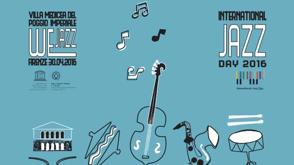 La locandina della Giornata internazionale del Jazz