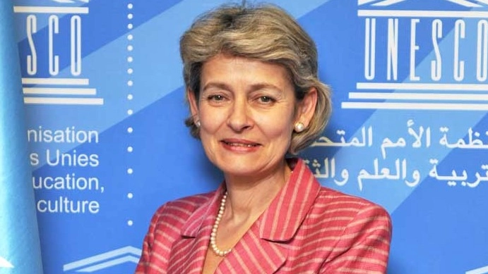 AL VERTICE Irina Borokova, direttore generale dell’Unesco